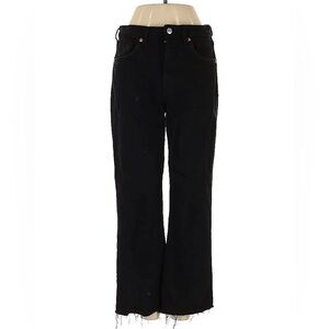 Zara Black Cropped Women's Jeans
